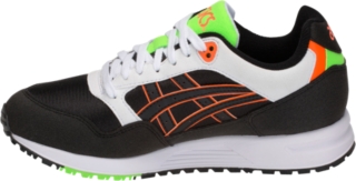 asics gel saga shocking orange