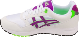 asics gel saga white orchid