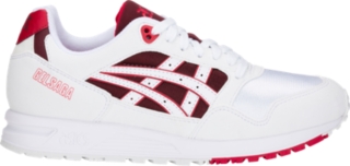 asics gel saga red