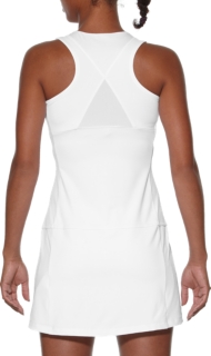 CLUB DRESS | Women | Real White/Atomic Blue | ASICS GB