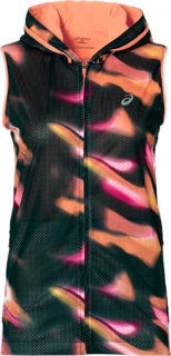 felpa senza maniche asics