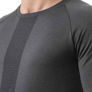 ELITE SEAMLESS LS DARK GREY