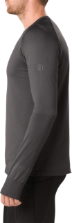 ELITE SEAMLESS LS DARK GREY