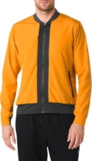 asics fuzex bomber jacket