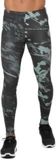 asics graphic tights mens