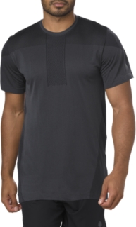 男裝GEL-COOL無縫拼接短袖T恤