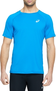 asics stripe ss top