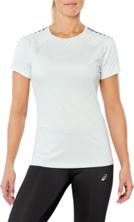 asics stripe ss top