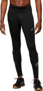 Front Top view of ICON WINTER TIGHT, PERFORMANCE BLACK