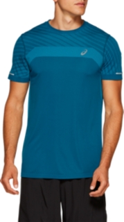 Front Top view of SEAMLESS SS TEXTURE, DEEP SAPPHIRE