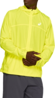 asics running rain jacket