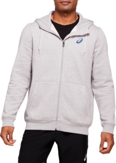 mid zip hoodie