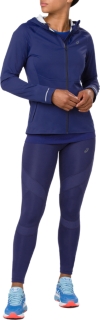 asics accelerate women's running jacket