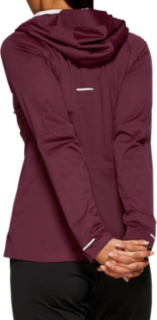 asics accelerate women's running jacket