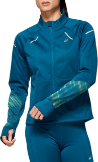 asics lite show jacket womens