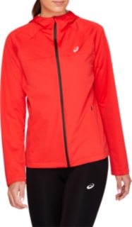 asics accelerate women's running jacket