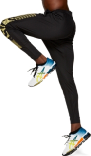 fitted knit pant asics