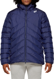 Front Top view of M DOWN JKT, PEACOAT