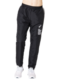 Front Top view of LIMO&reg;ウオーマーパンツ, パフォーマンスブラック