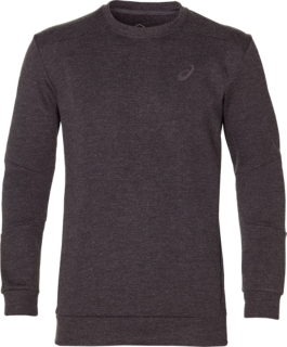 Front Top view of TAILORED CREW, PHANTOM HEATHER