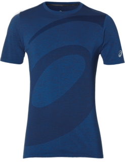 ASICS BLUE | Short Sleeve Shirts 