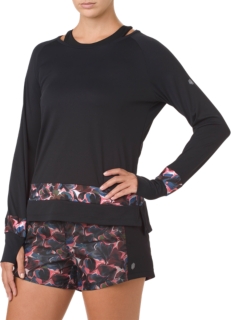 LP女印花長袖上衣 