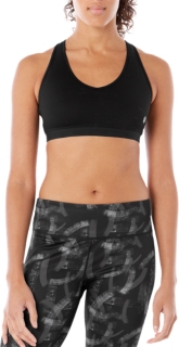 Alternative image view of LOW SUPPORT BRA, PERFORMANCE BLACK