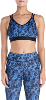 AOP GRAPHIC LOW SUPPORT BRA