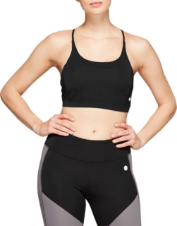 Download Women's STRAPPY BACK BRA | PERFORMANCE BLACK | Sports Bras ...