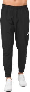 Front Top view of PRACTICE PANT, PERFORMANCE BLACK