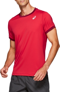 Front Top view of CLUB SS TOP, SPEED RED