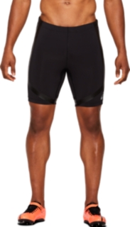 Front Top view of MOVING SPRINTER TIGHT, PERFORMANCE BLACK/SILVER