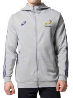 Front Top view of SB TRAVEL HOODIE REPLICA, GREY HEATHER