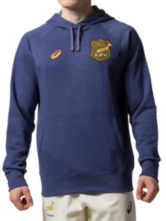 Front Top view of SB TIC OTH HOODY, INDIGO HEATHER