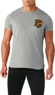 Front Top view of SB TIC TEE 2 (EMBROIDERED), GREY HEATHER