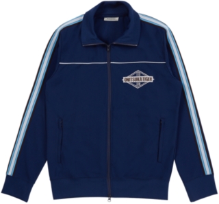 veste onitsuka tiger bleu