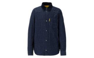 トップス Onitsuka Tiger OVERSIZED DENIM SHIRT DENIM SHIRT - Onitsuka Tiger | Onitsuka Tiger ONLINE STORE