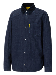 トップス Onitsuka Tiger OVERSIZED DENIM SHIRT WOMEN'S DENIM SHIRT - Onitsuka Tiger | Onitsuka Tiger ONLINE