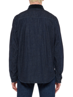 トップス Onitsuka Tiger OVERSIZED DENIM SHIRT DENIM SHIRT - Onitsuka Tiger | Onitsuka Tiger ONLINE STORE