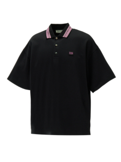 オーバーダイ　ブラックVINTAGE POLO SHIRT  USA XL Diesel T-Vor-Od Cotton Polo Shirt | Black | FARFETCH