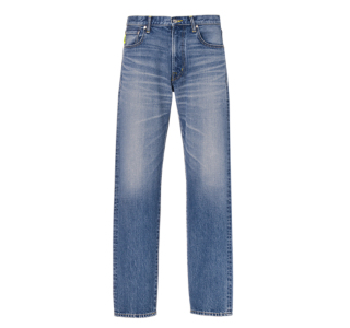 オニツカタイガー ストレート デニム 虎 タイガー 34インチ ウエスト87 DENIM PANTS