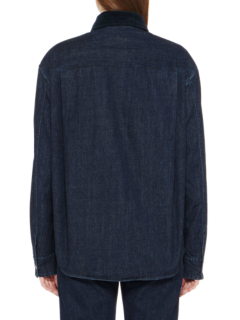 トップス Onitsuka Tiger OVERSIZED DENIM SHIRT OVERSIZED DENIM SHIRT | Official online store | Onitsuka