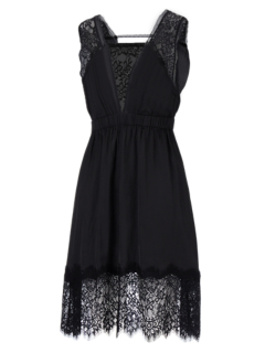 R♡　レディース　BLK XS WOMEN'S DRESS