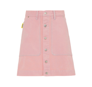WOMEN'S DENIM BUTTON DOWN SKIRT