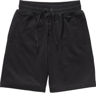 black sweatpant shorts