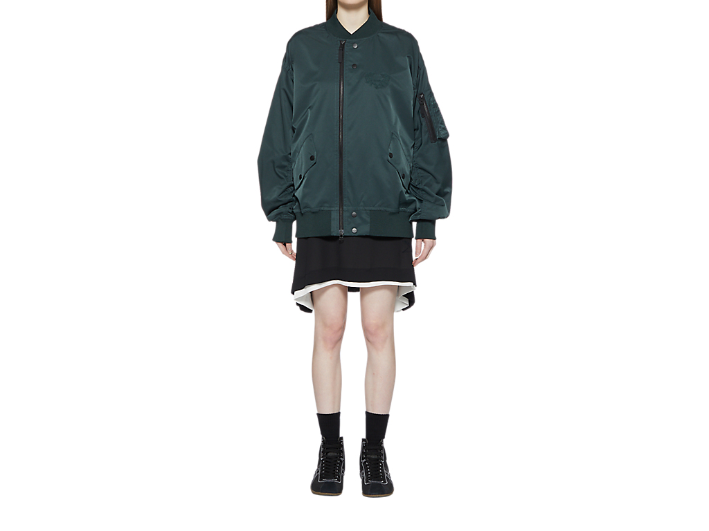 PRINTED BOMBER JACKET - Onitsuka Tiger | Onitsuka Tiger PRINTED BOMBER JACKET - Onitsuka Tiger | Onitsuka Tiger