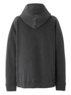 WASHED ZIP UP HOODIE