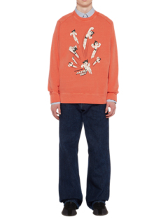 WASHED SWEAT TOP
