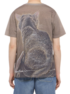 ⭐ほぼ新品　希少　オニツカタイガー　グラフィックT　リメイク　M　黒灰 オニツカタイガー タイガーグラフィック Tシャツ - メルカリ
