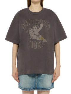 その他 M0ldy WASHED OVERSIZED GRAPHIC TEE